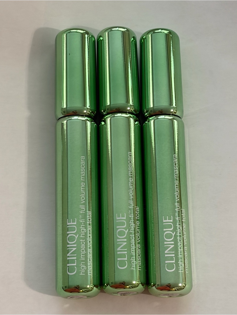 Clinique High Impact hi-fi Full Volume Mascara  Set of 3 NWOB